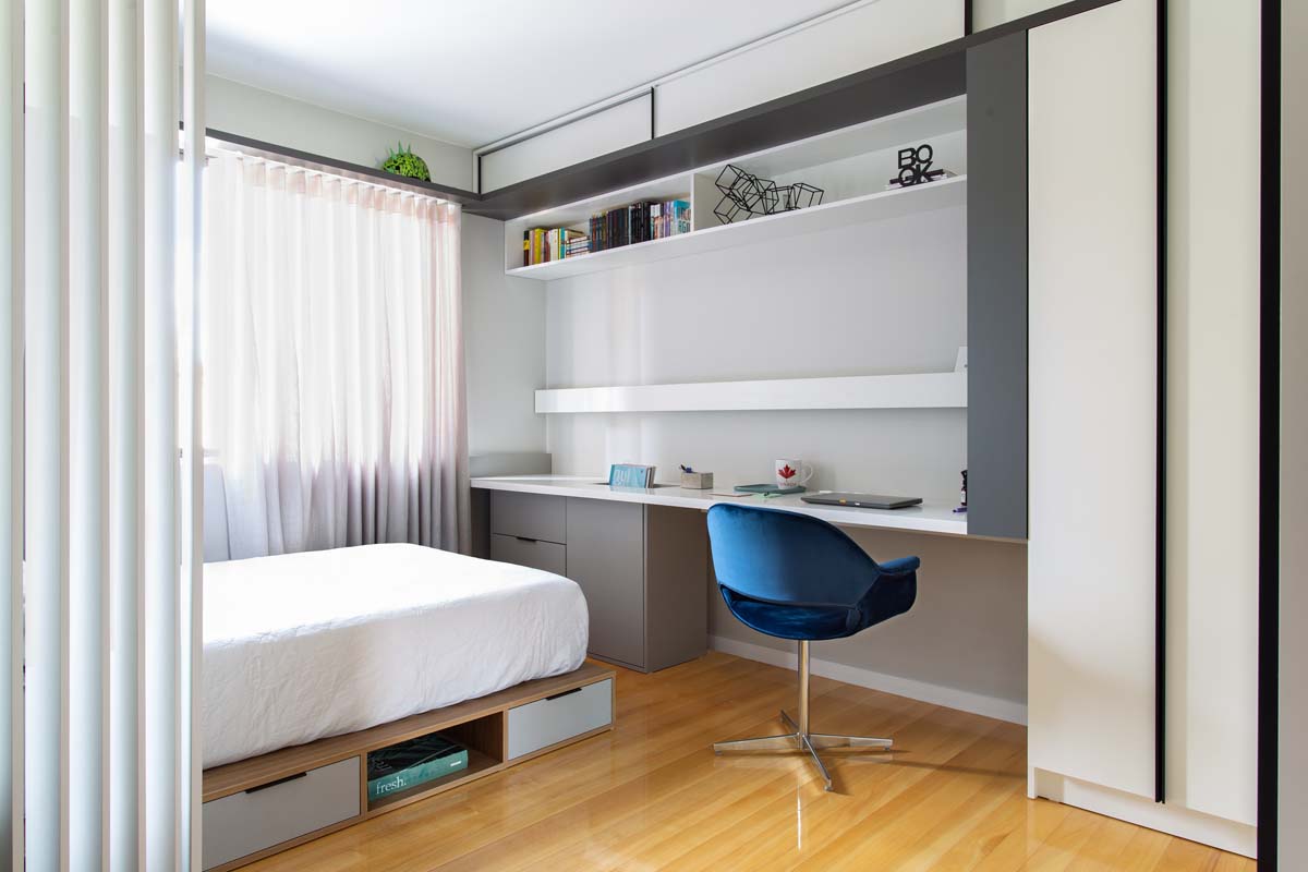 Dormitório G2 by Concreta Arquitetura