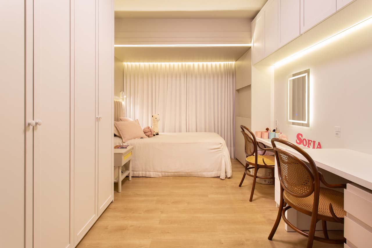 Quarto da Sofia by Concreta Arquitetura